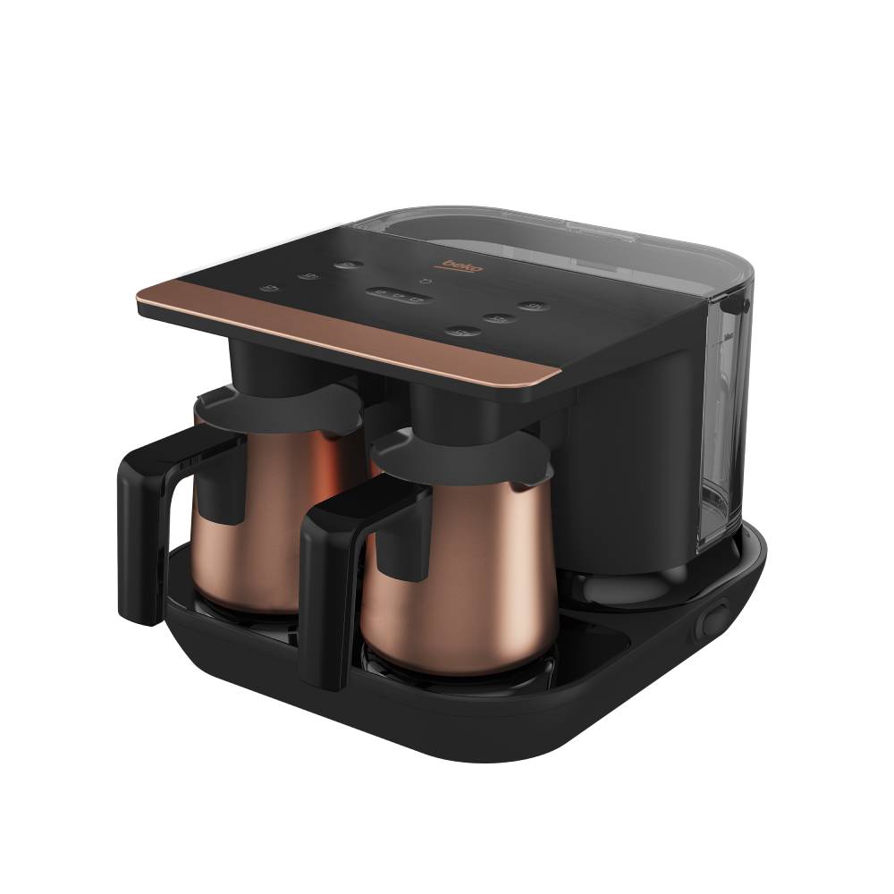 Beko Coffee Maker 1100 Watt Copper x Black TKM 8961 B. Beko Coffee Maker 1100 Watt Copper x Black TKM 8961 B.